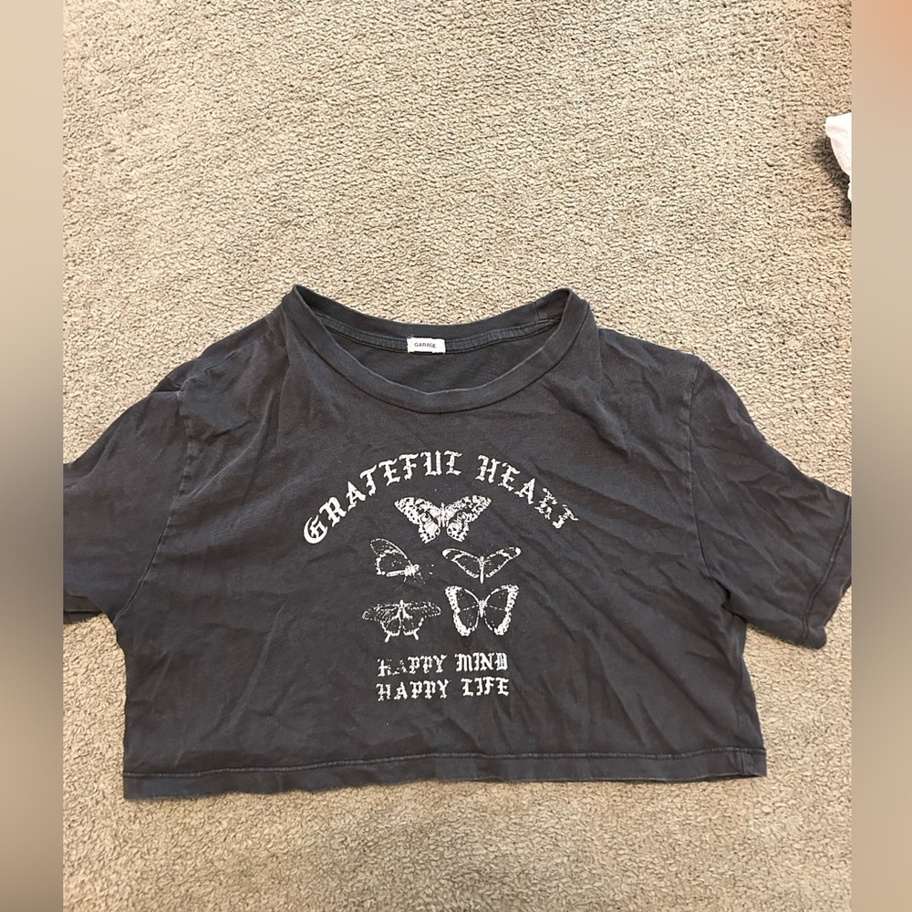 Garage cropped top